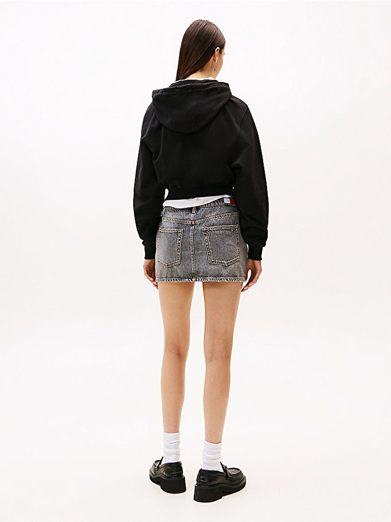 Kadın TJW Essential Logo Sweatshirt Siyah DW0DW22170BDS