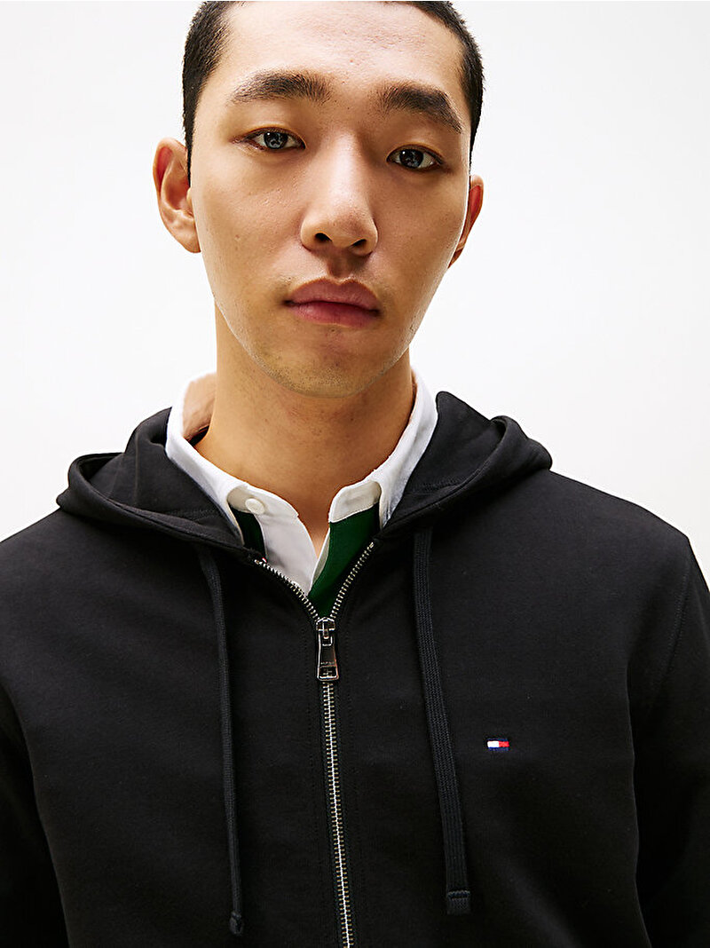 Erkek Essential Terry Sweatshirt Siyah MW0MW37239BDS