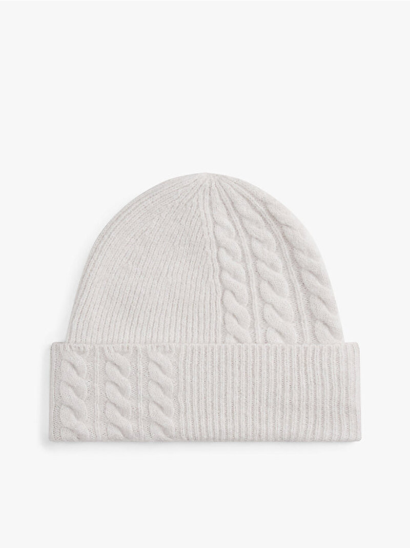 Kadın TH Elevated Chic Flu Bere Beyaz  AW0AW17784PQU