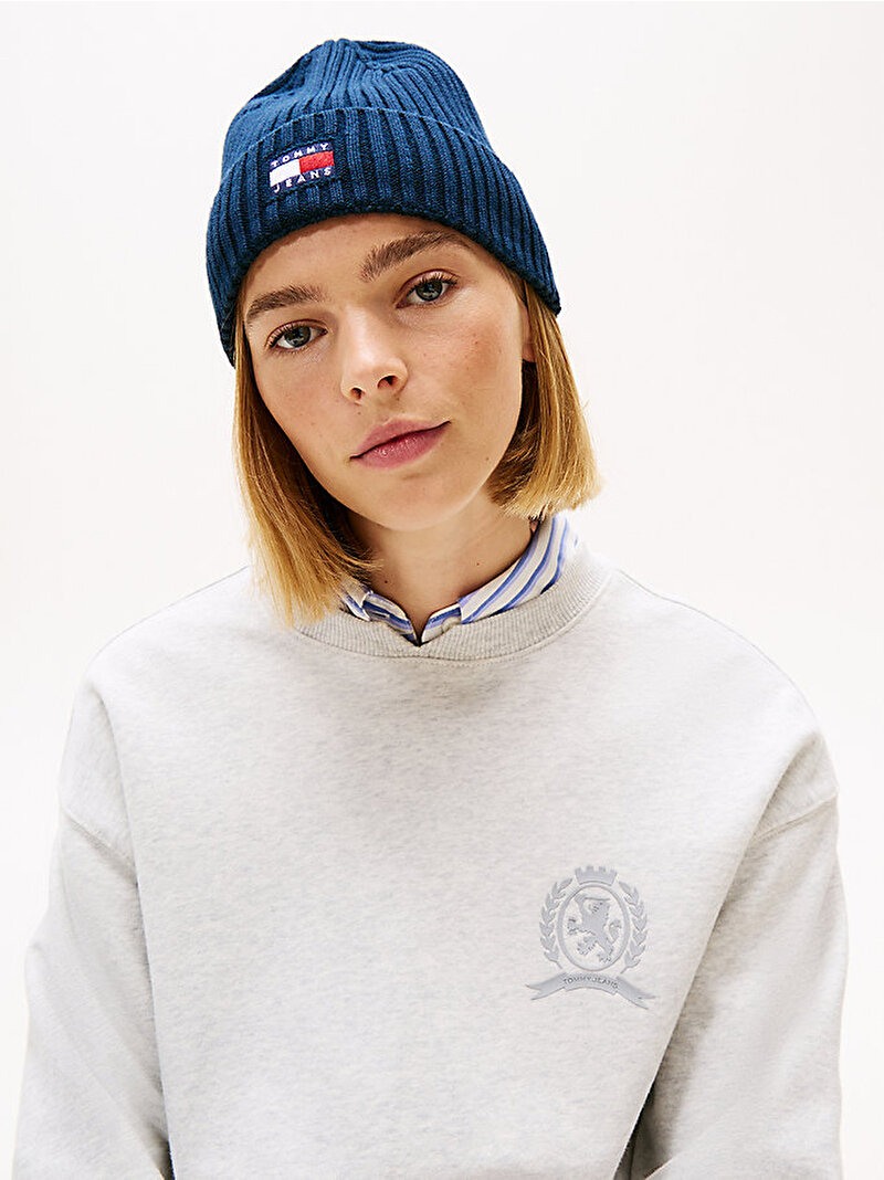 Kadın TJW Heritage Core Bere Lacivert AW0AW17899C1G