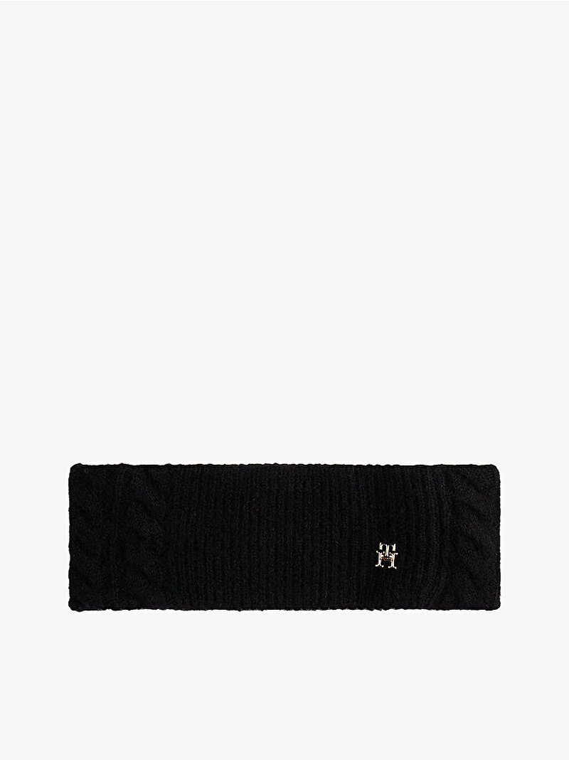Kadın TH Elevated Chic Saç Bandı Siyah AW0AW17989BDS