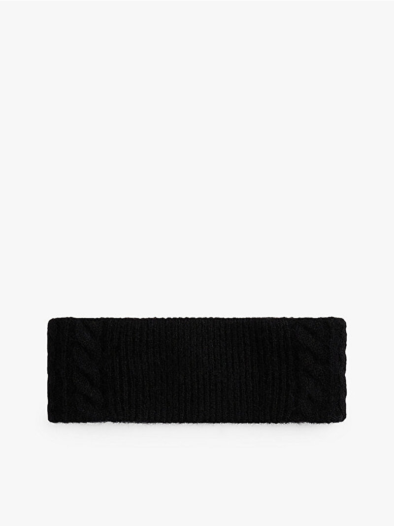 Kadın TH Elevated Chic Saç Bandı Siyah AW0AW17989BDS