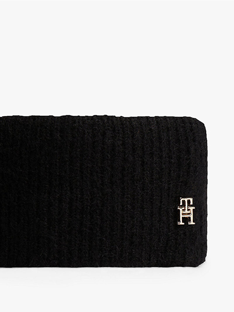 Kadın TH Elevated Chic Saç Bandı Siyah AW0AW17989BDS