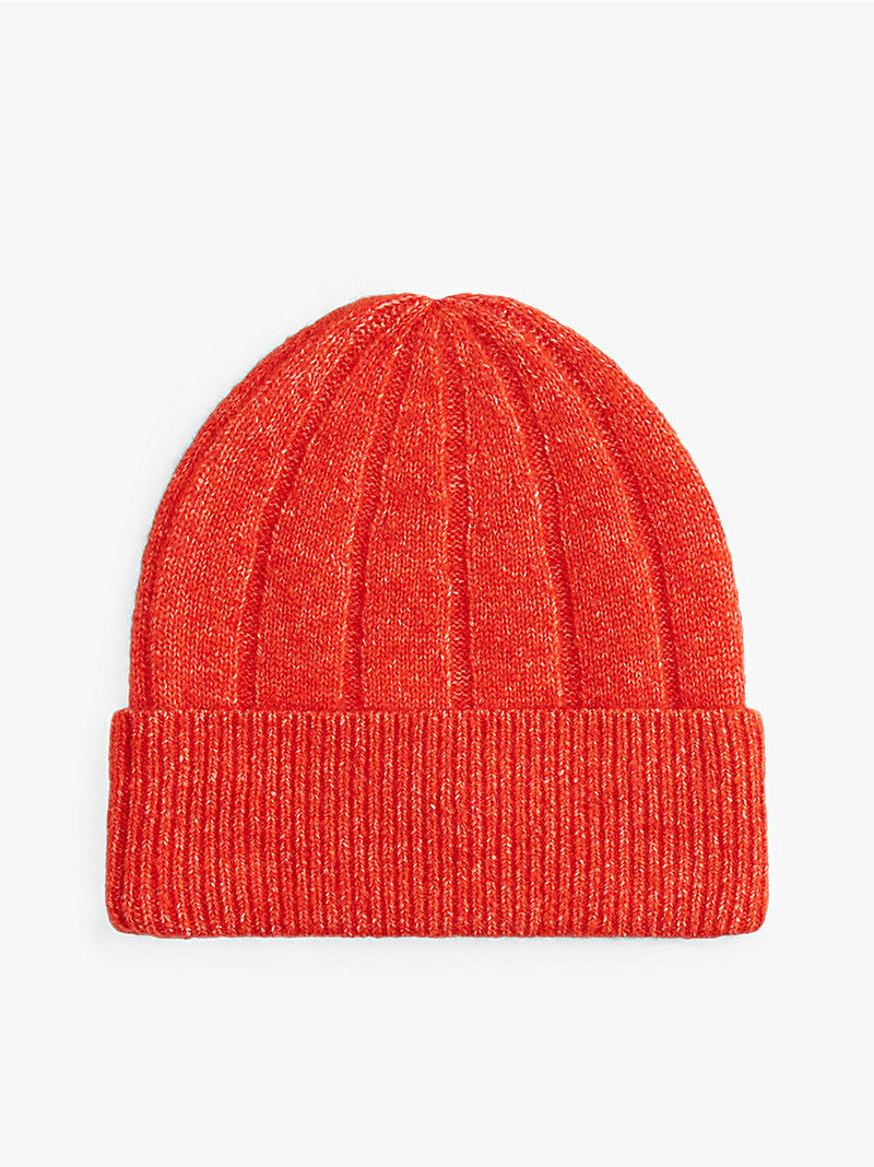 Kadın TH Flag Fluffy Bere Turuncu AW0AW17779SPP