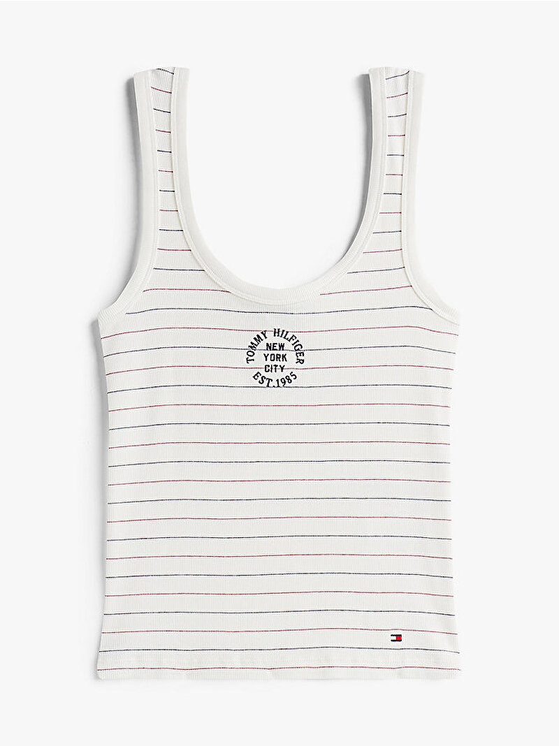 Kadın Roundall Rib Slim T-shirt Çok renkli WW0WW4661504U