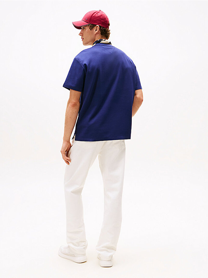 Erkek Sail GP Performance T-shirt Lacivert MW0MW41417DY4