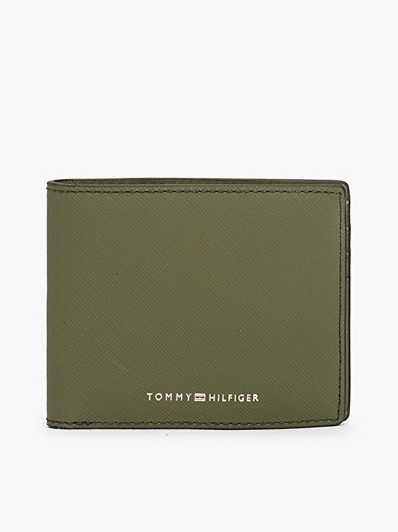 Erkek TH Edge Mini Cüzdan Yeşil AM0AM13794PLI