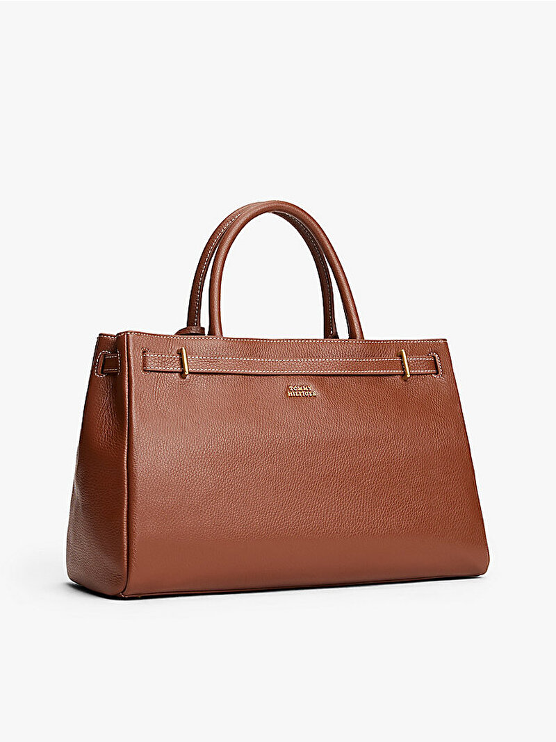 Kadın American Icon Tote Çanta Kahverengi AW0AW17925GVI