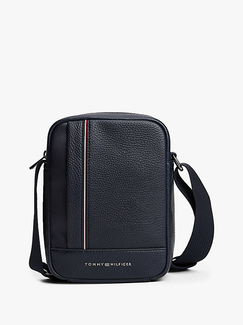 Erkek TH Central Mini Reporter Çapraz Çanta Lacivert AM0AM13632DW6