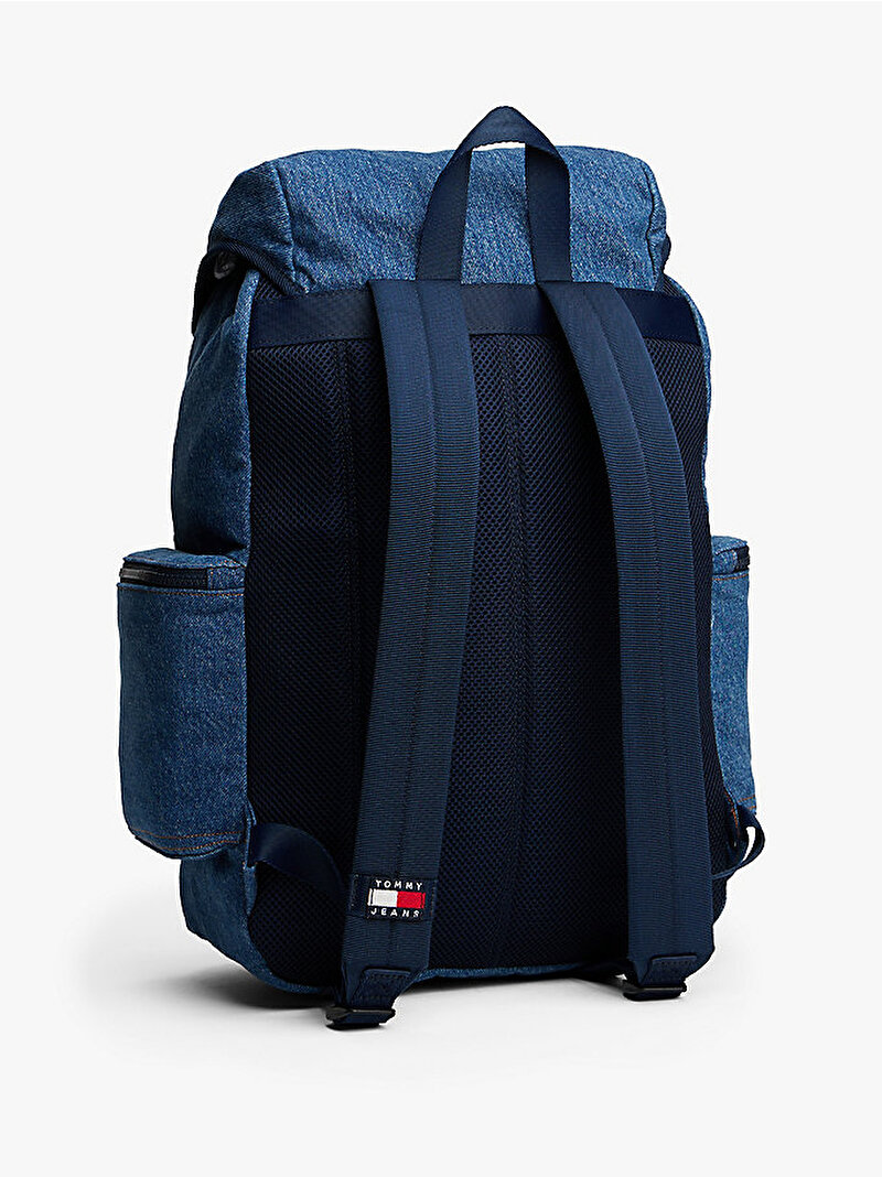 Erkek TJM Archive Denim Sırt Çantası Mavi  AM0AM138121AF