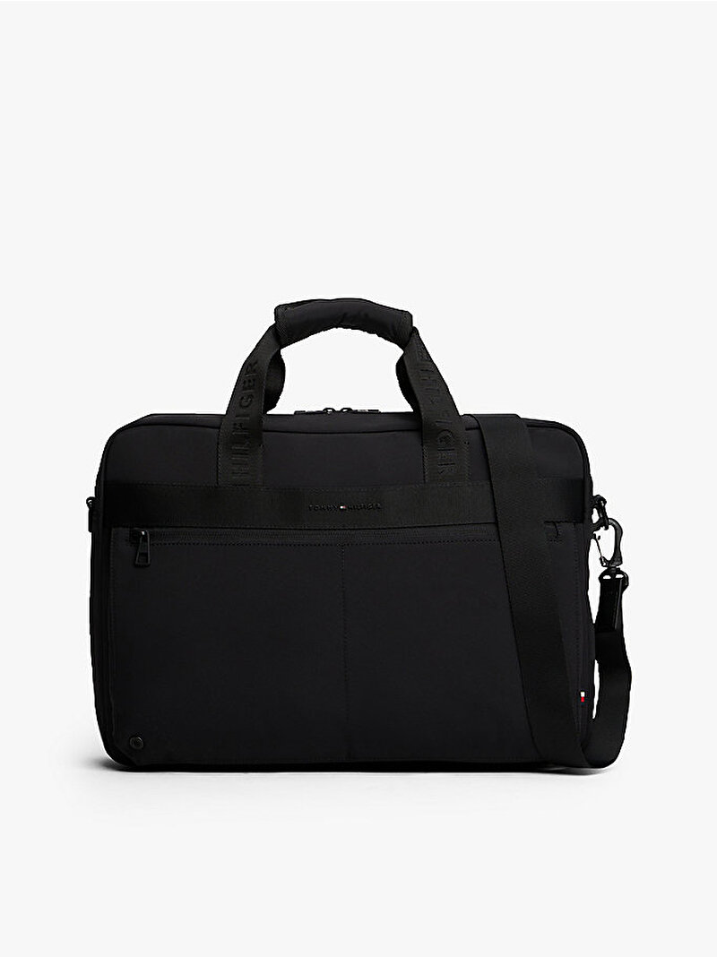 Erkek TH Commuter Laptop Çantası Siyah AM0AM13612BDS
