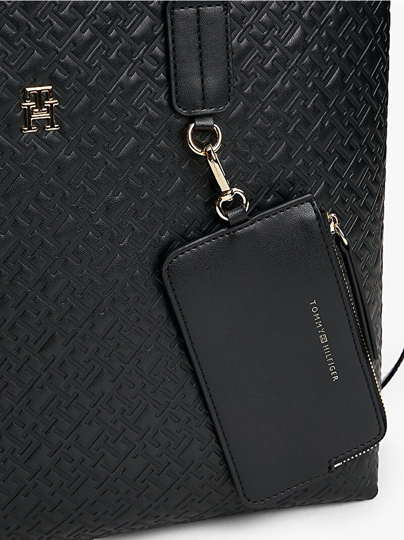 Kadın TH Icon Satchel Çanta Siyah AW0AW17684BDS