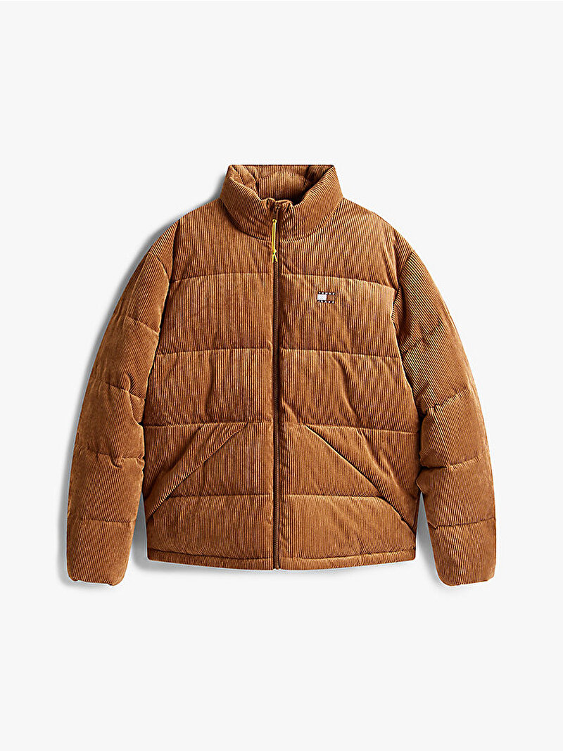Erkek TJM Vail Cord Puffer Mont Bej  DM0DM22031GVP