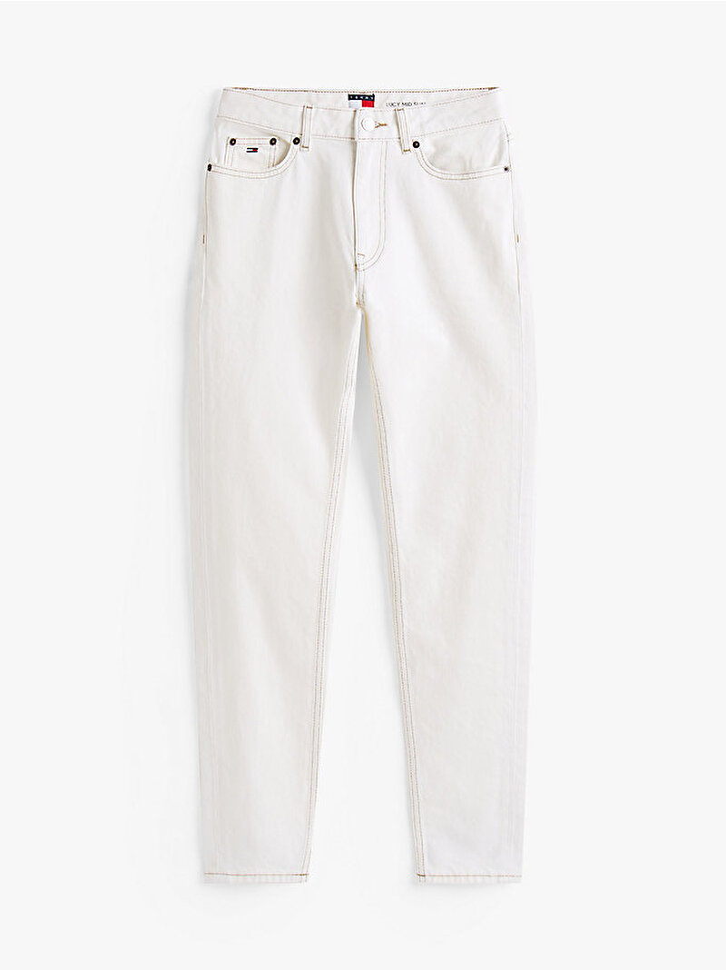 Kadın Lucy Mr Slim Jean Pantolon Beyaz  DW0DW221631D0