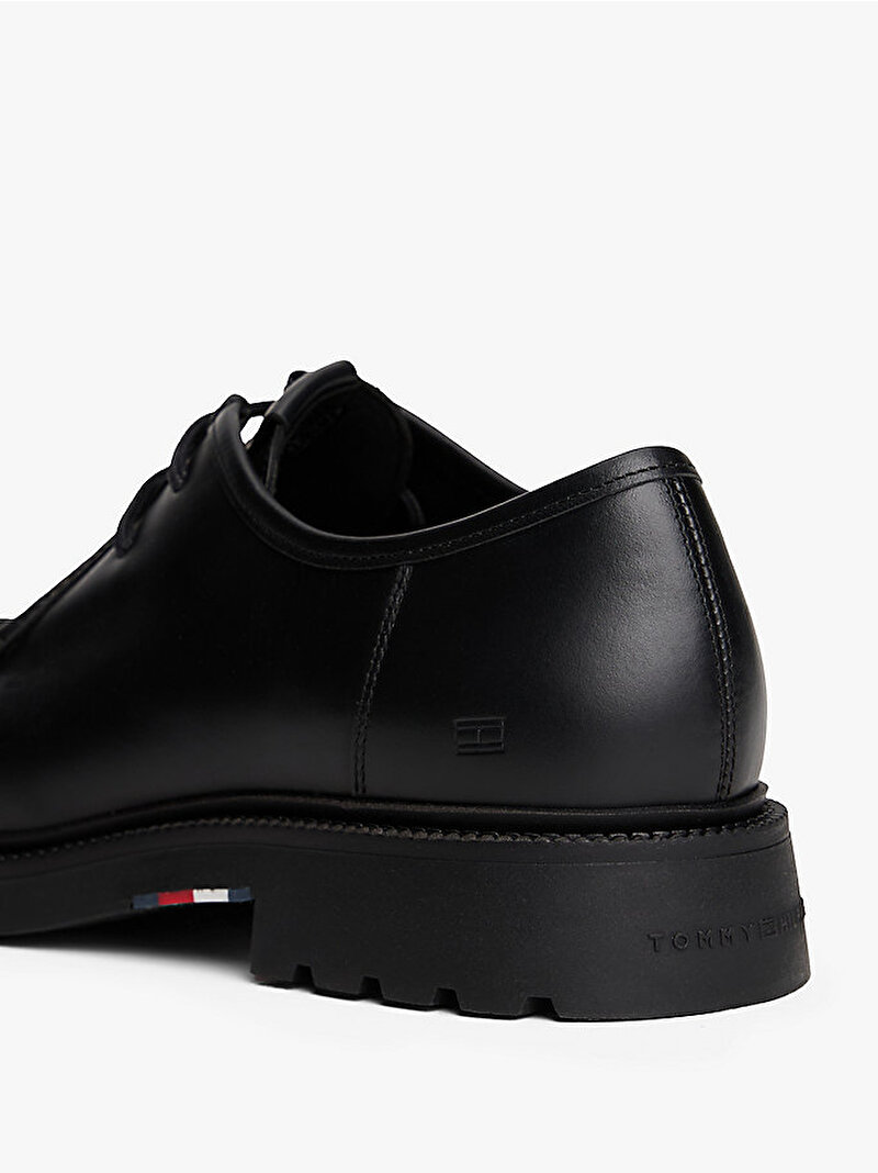 Erkek Hilfiger Comfort Klasik Ayakkabı Siyah FM0FM05588BDS