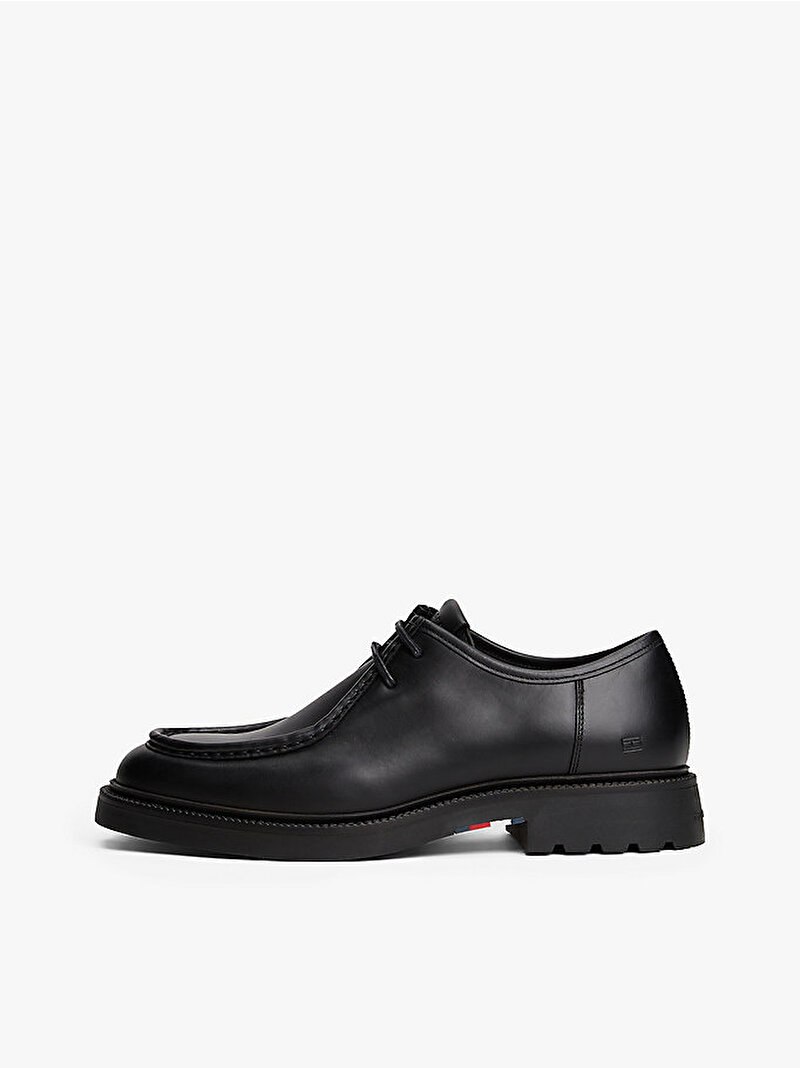 Erkek Hilfiger Comfort Klasik Ayakkabı Siyah FM0FM05588BDS