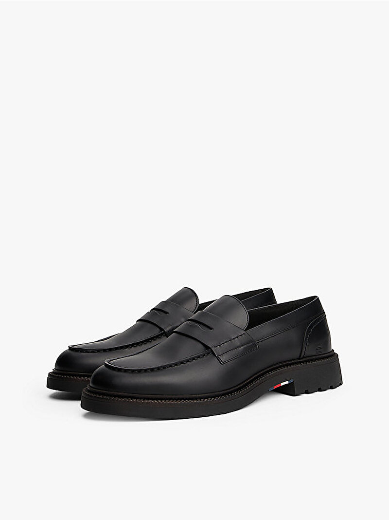 Erkek Hilfiger Comfort Loafer Siyah FM0FM05698BDS
