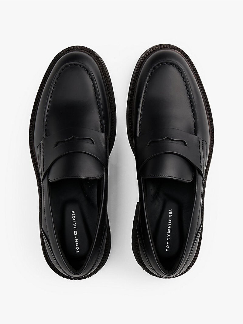Erkek Hilfiger Comfort Loafer Siyah FM0FM05698BDS