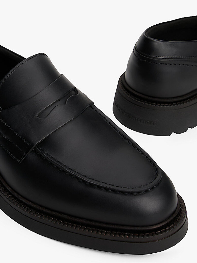 Erkek Hilfiger Comfort Loafer Siyah FM0FM05698BDS