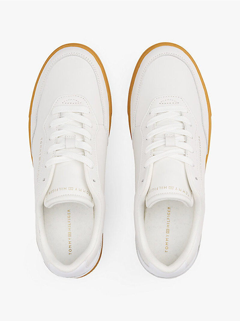 Kadın Casual Cupsole Sneaker Ekru FW0FW086890F8