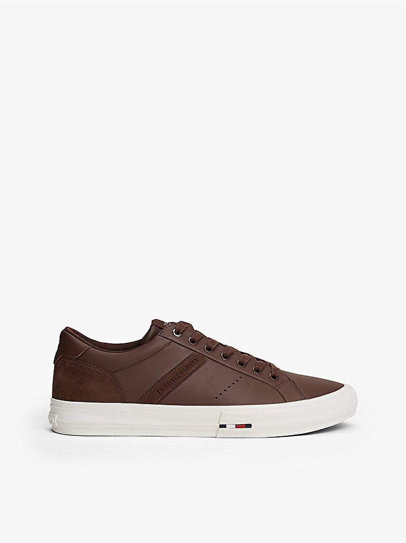 Erkek TH Vulcanic Street Sneaker Kahverengi FM0FM05626GT6