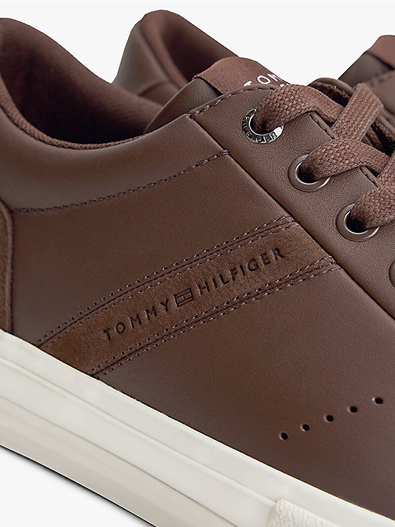 Erkek TH Vulcanic Street Sneaker Kahverengi FM0FM05626GT6