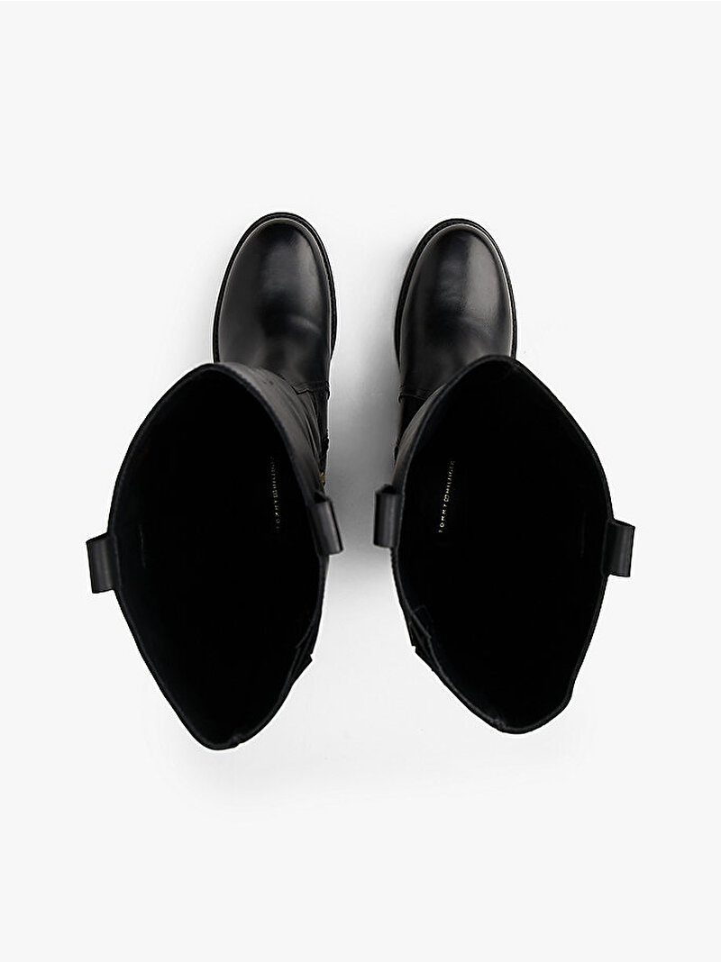 Kadın Riding Long Bot Siyah FW0FW08777BDS