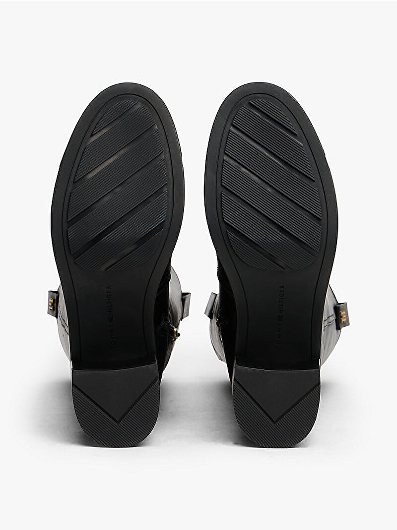 Kadın Riding Long Bot Siyah FW0FW08777BDS