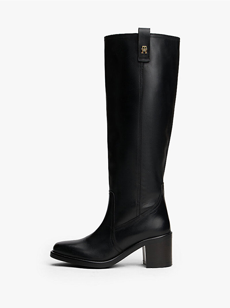 Kadın Riding Long Bot Siyah FW0FW08777BDS