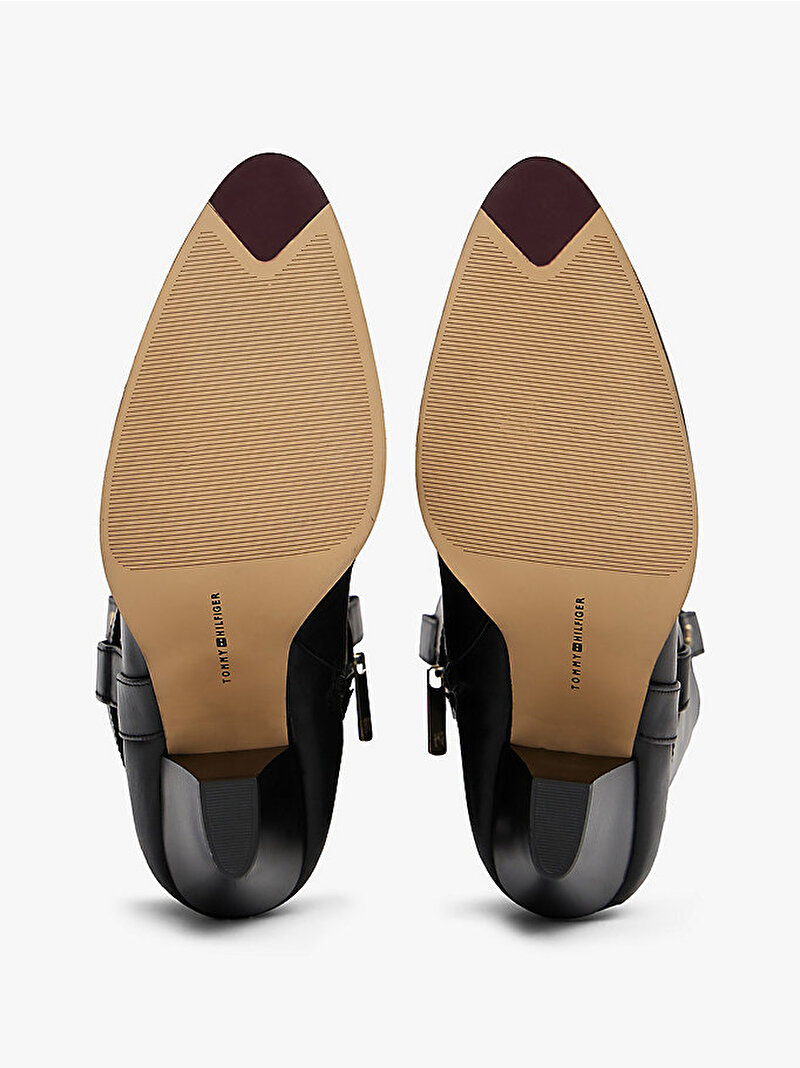 Kadın TH T-strap Bot Siyah FW0FW08982BDS