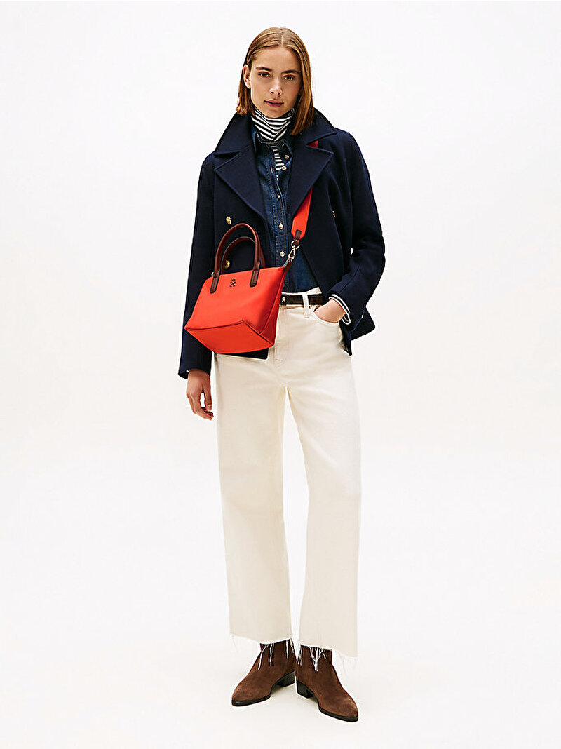 Kadın Popette Mini Tote Çanta Turuncu AW0AW17709SPP