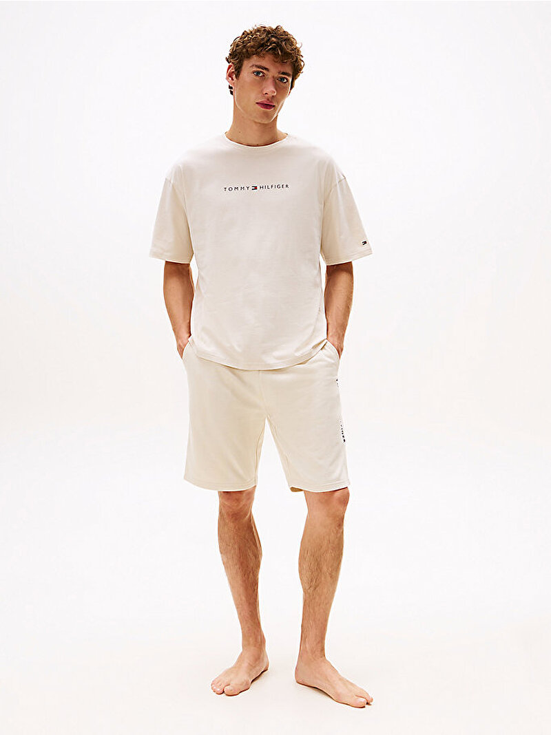 Erkek Logo T-shirt Bej  UM0UM03685ACG