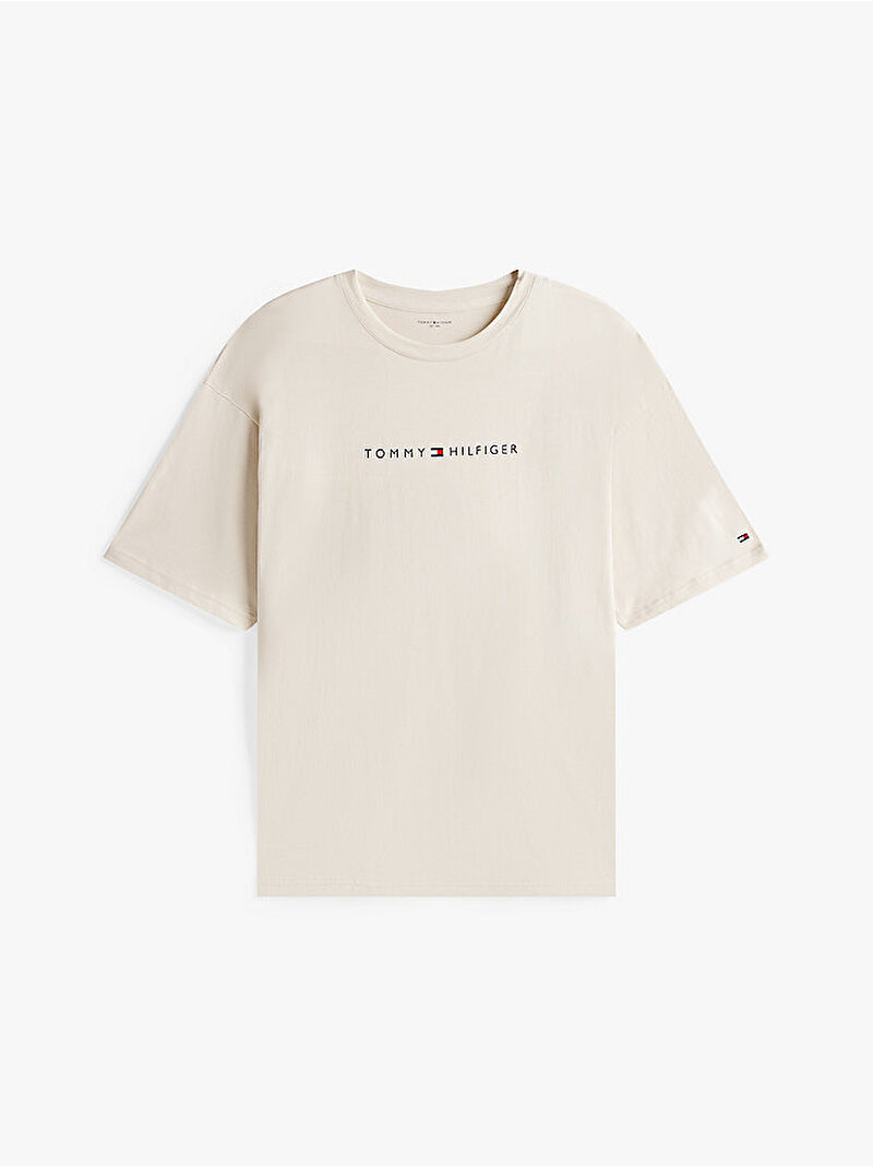 Erkek Logo T-shirt Bej  UM0UM03685ACG