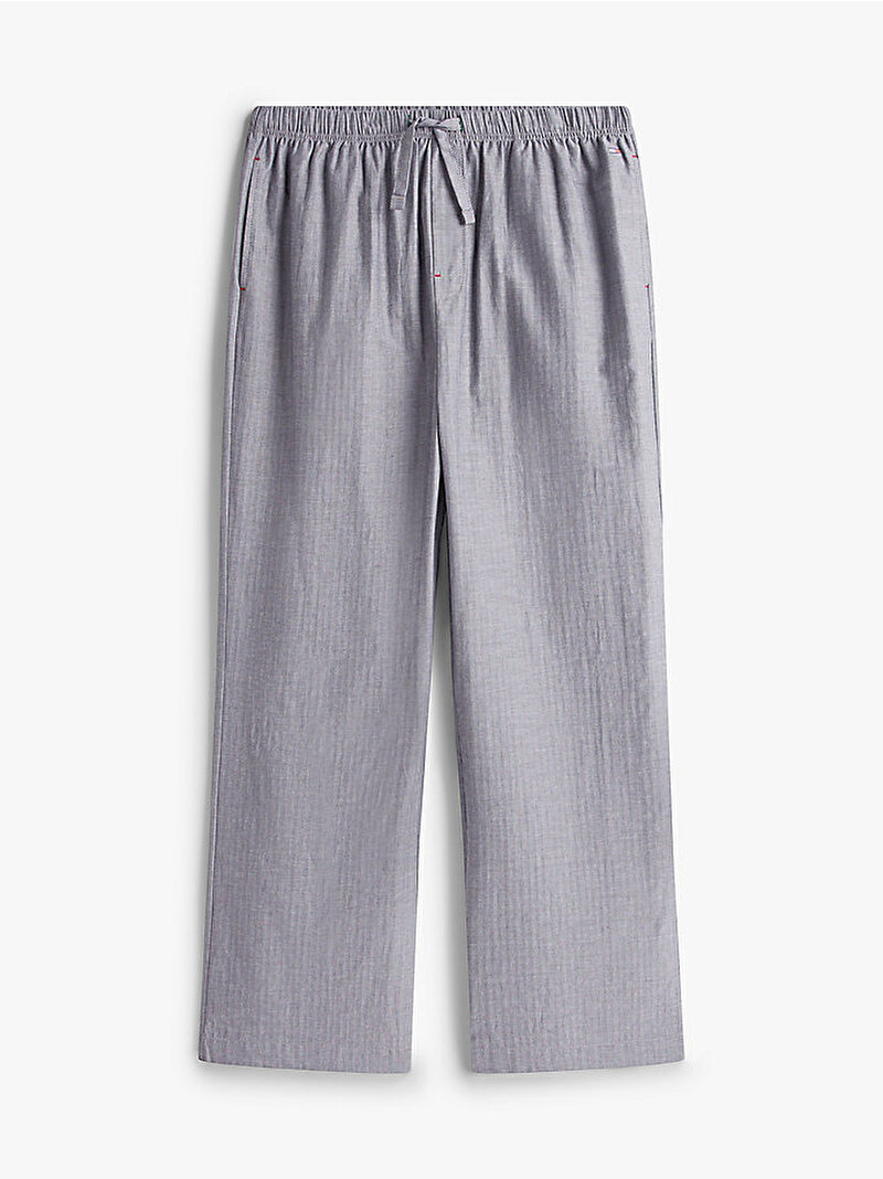Erkek Herringbone Pijama Set Gri UM0UM036940V9