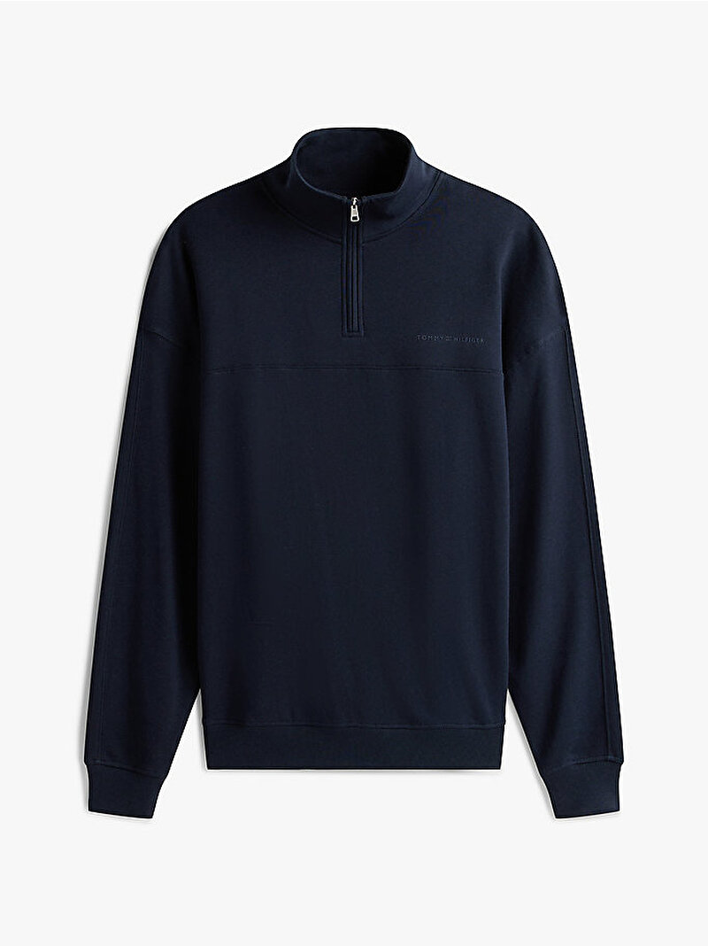 Erkek Yarım Fermuarlı Sweatshirt Lacivert UM0UM03626DW5