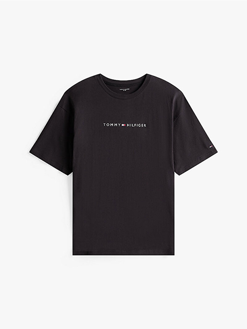 Erkek Logo T-shirt Siyah UM0UM03685BDS