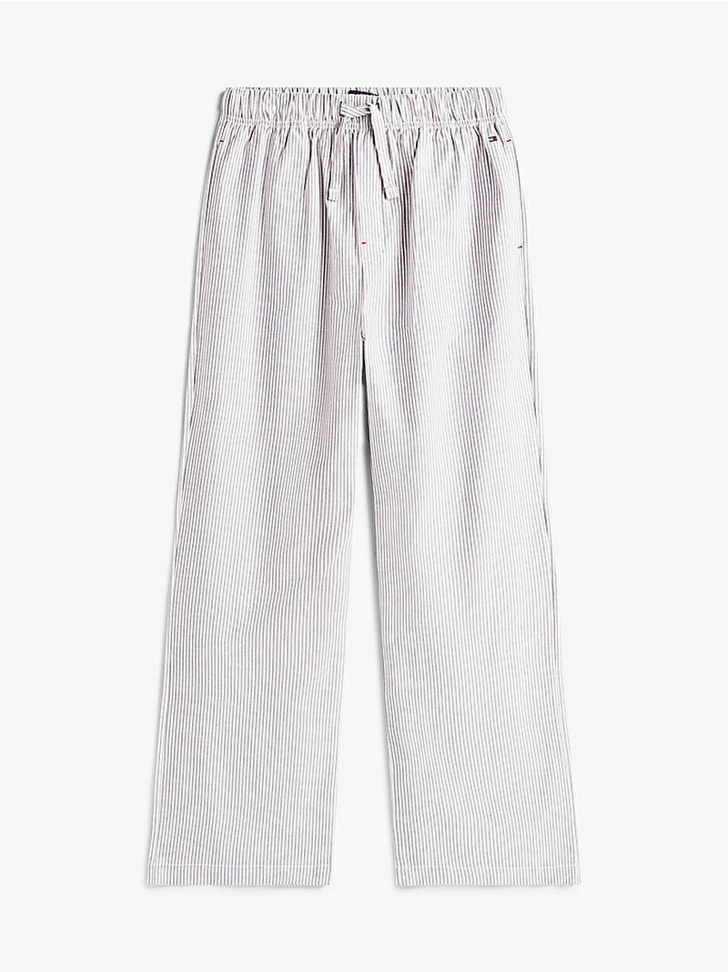 Erkek Relaxed Woven Oxford Pijama Altı Mavi  UM0UM036550GZ