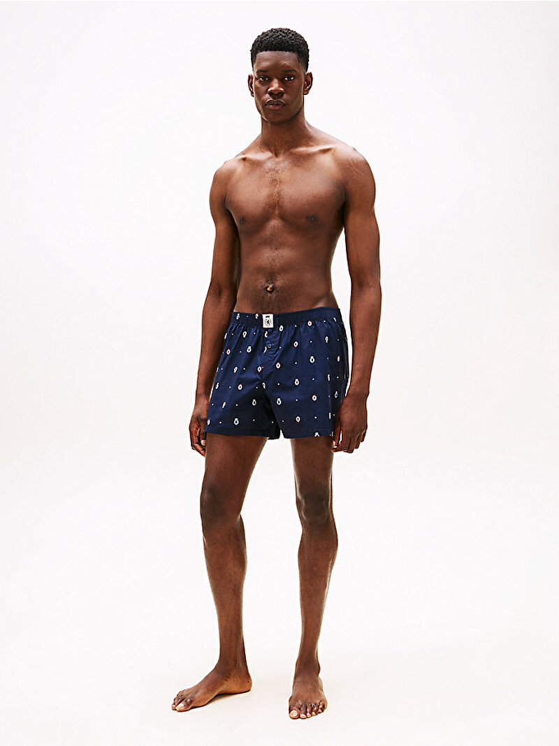 Erkek 3'lü Paket Woven Boxer Çok renkli UM0UM036350RX