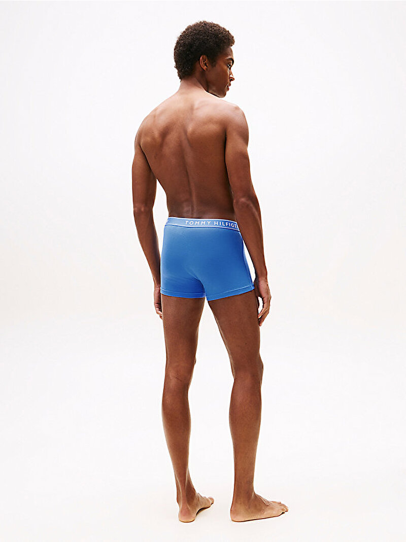 Erkek 3'lü Paket Trunk Boxer Mavi  UM0UM035200TY