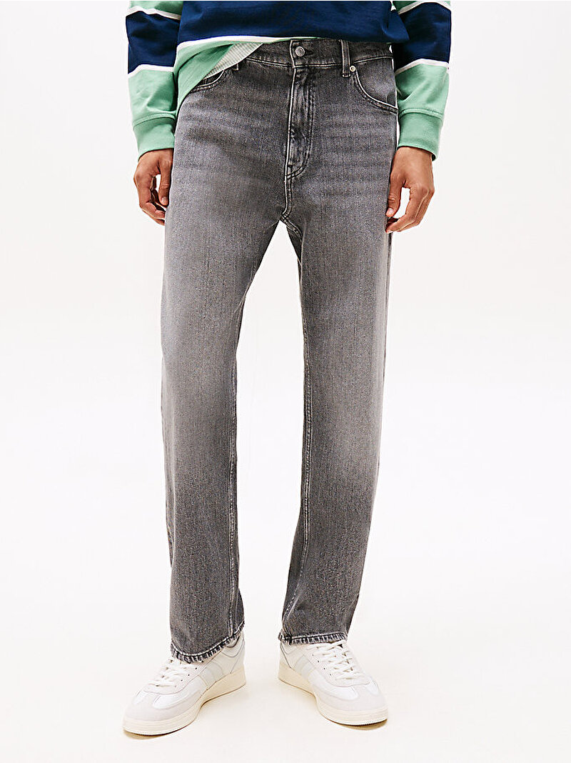 Erkek Sonny Regular Tapered Jean Pantolon Gri DM0DM224491DA