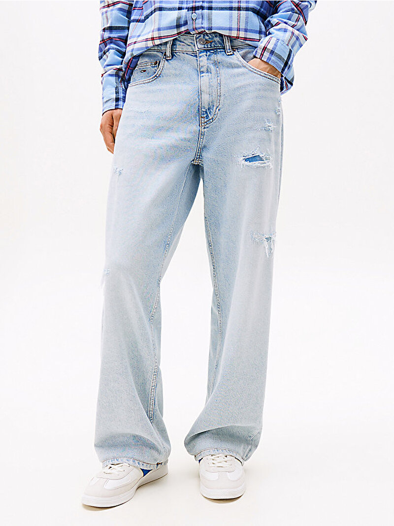 Erkek Jaimie Relaxed Jean Pantolon Mavi  DM0DM221601AB