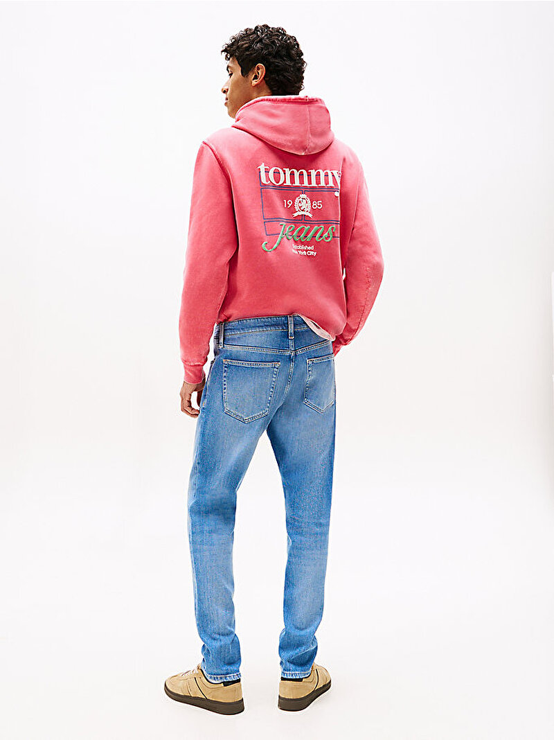 Erkek Austin Slim Tapered Jean Pantolon Mavi  DM0DM222461A5