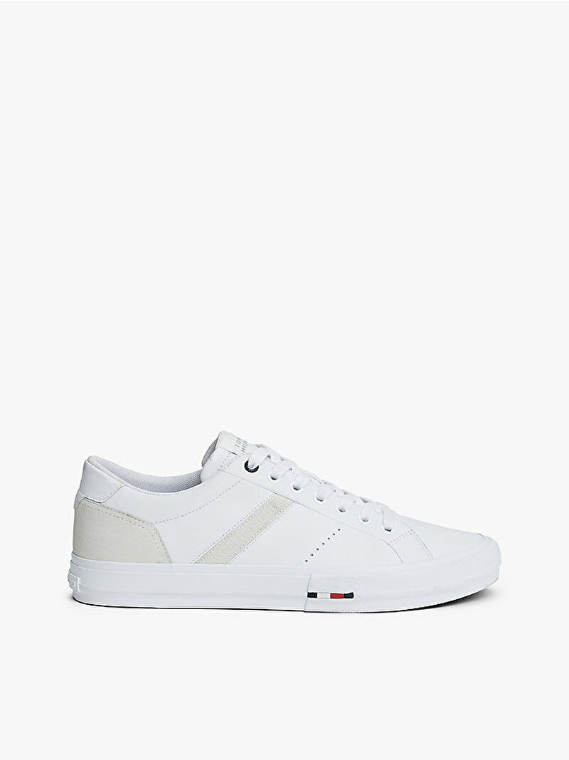 Erkek TH Hi Vulcanic Street Sneaker Beyaz  FM0FM05626YBS