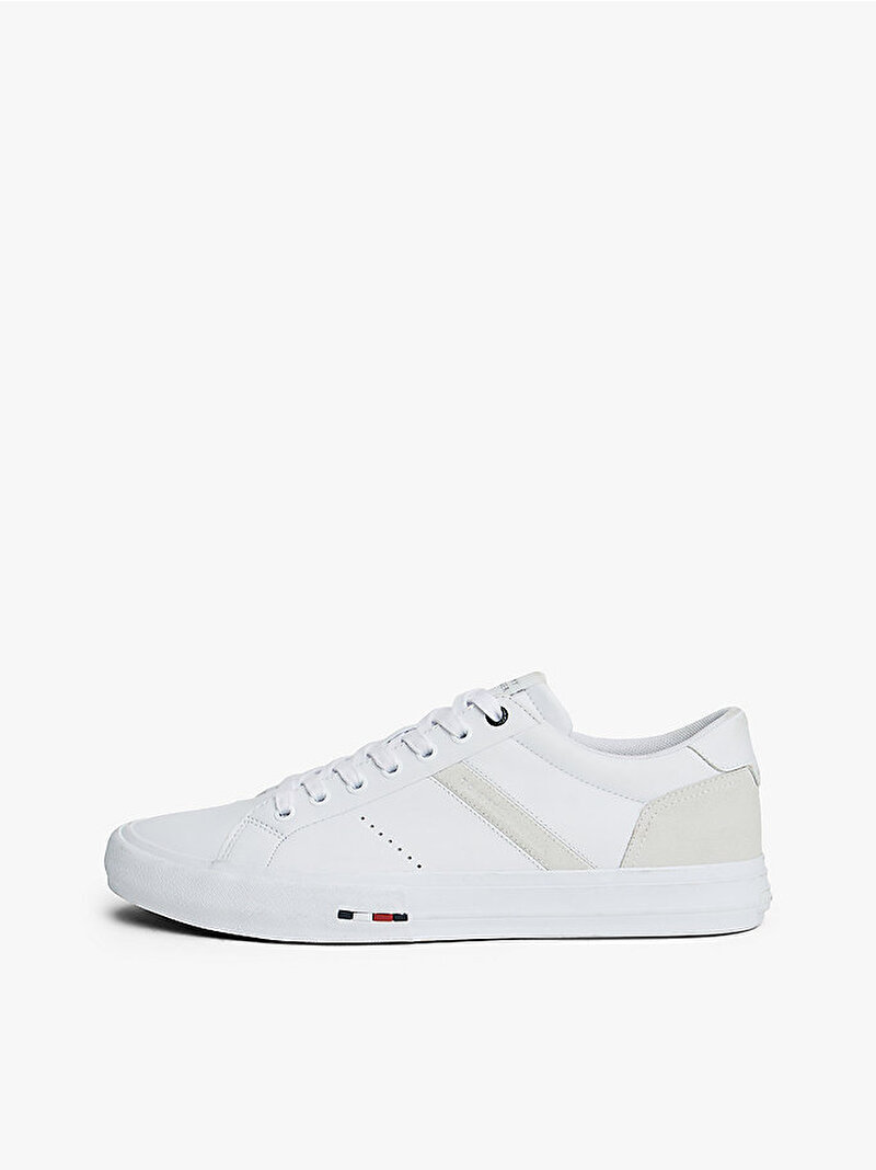 Erkek TH Hi Vulcanic Street Sneaker Beyaz  FM0FM05626YBS