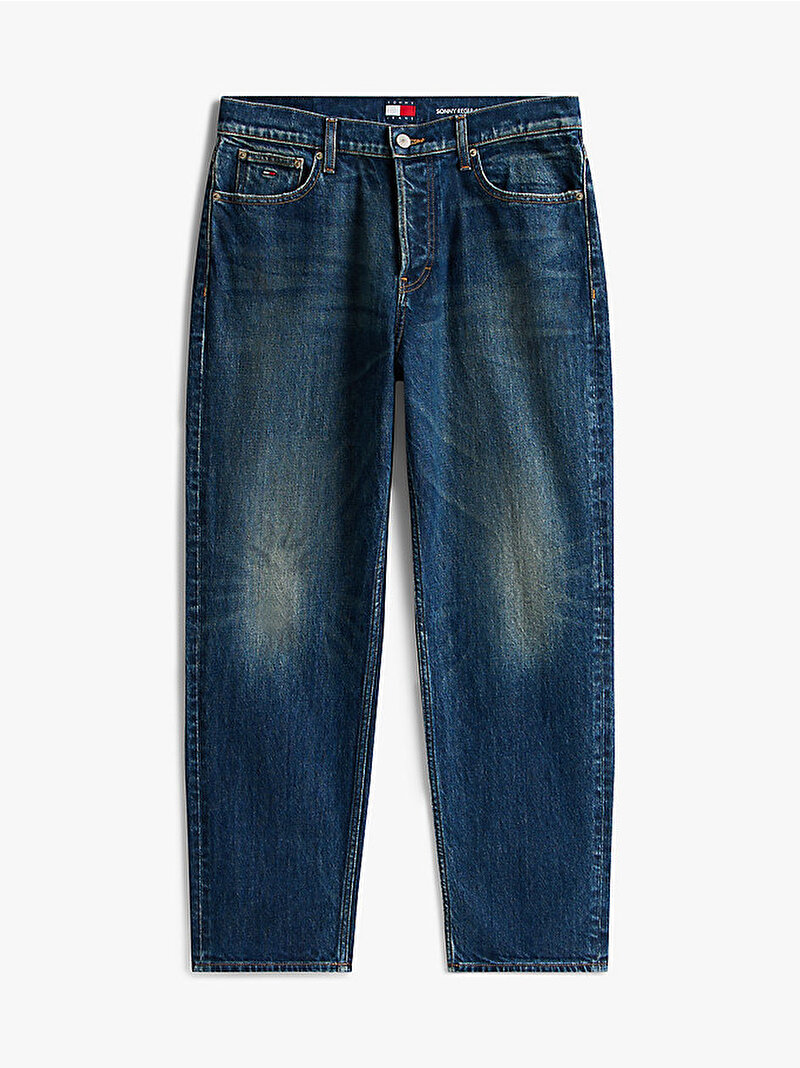 Erkek Sonny Regular Tapered Jean Pantolon Lacivert DM0DM221651BK