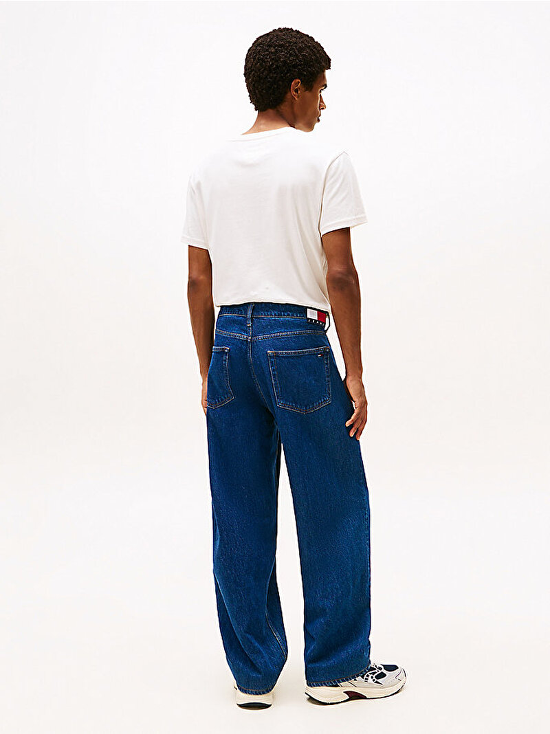 Erkek Jaimie Relaxed Straight Jean Pantolon Lacivert DM0DM222431BK