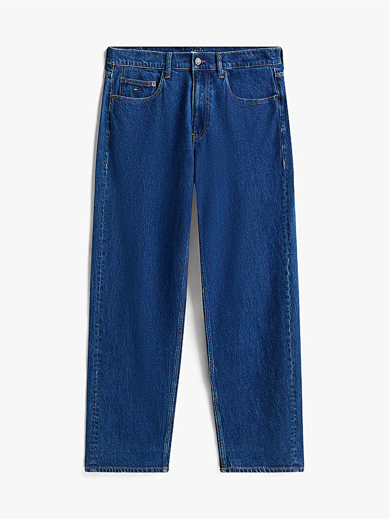 Erkek Jaimie Relaxed Straight Jean Pantolon Lacivert DM0DM222431BK
