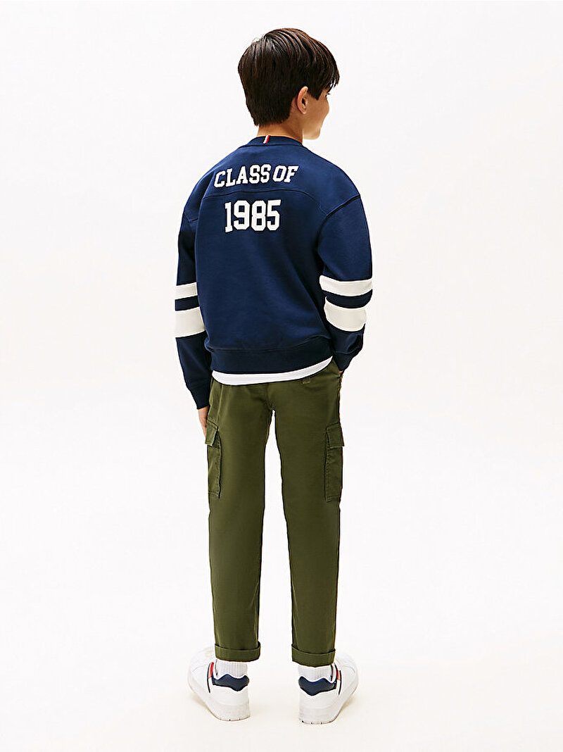 Erkek Çocuk Varsity Colourblock Sweatshirt Lacivert KB0KB09985C1G