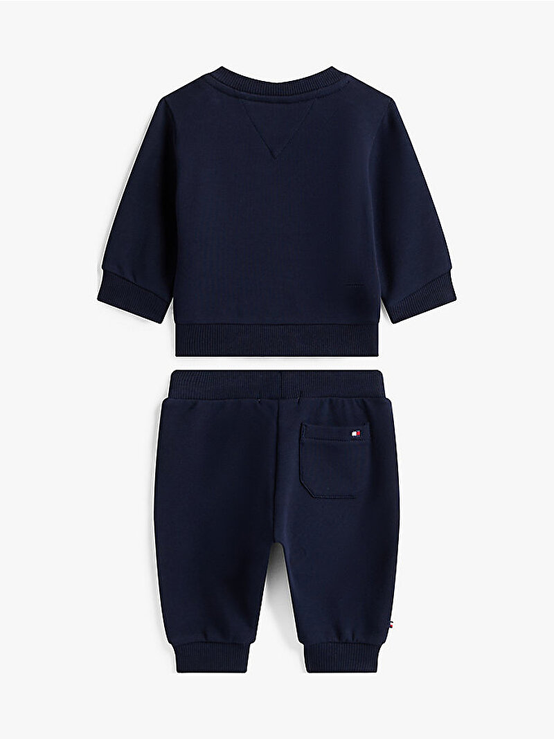 Bebek Tommy Graphic Eşofman Takım Lacivert KN0KN02109C1G