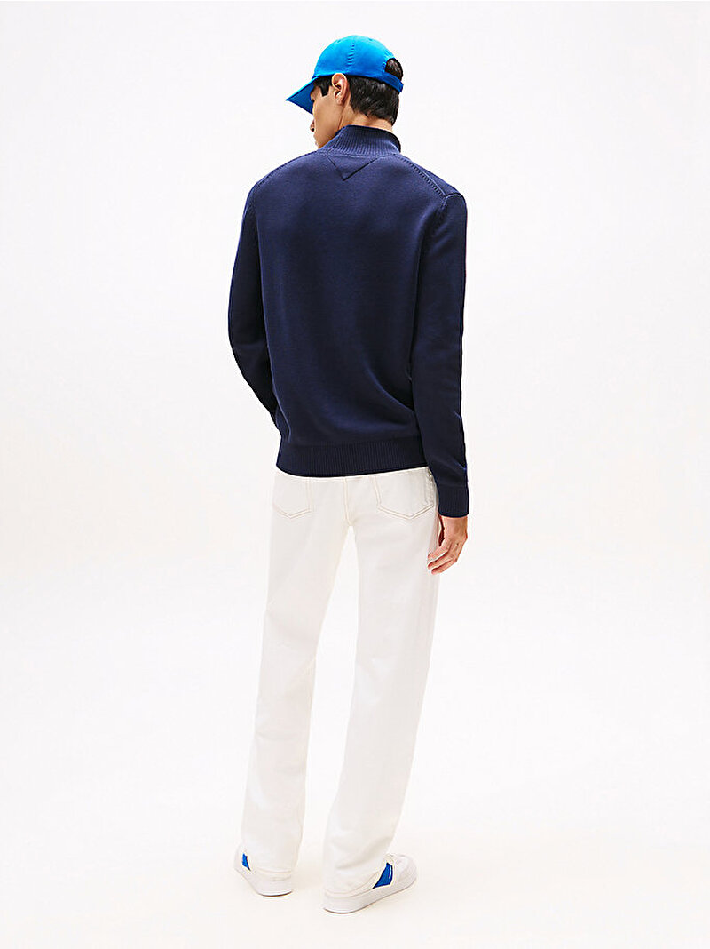 Erkek TJM Slim Essential Roll Kazak Lacivert DM0DM22096C1G
